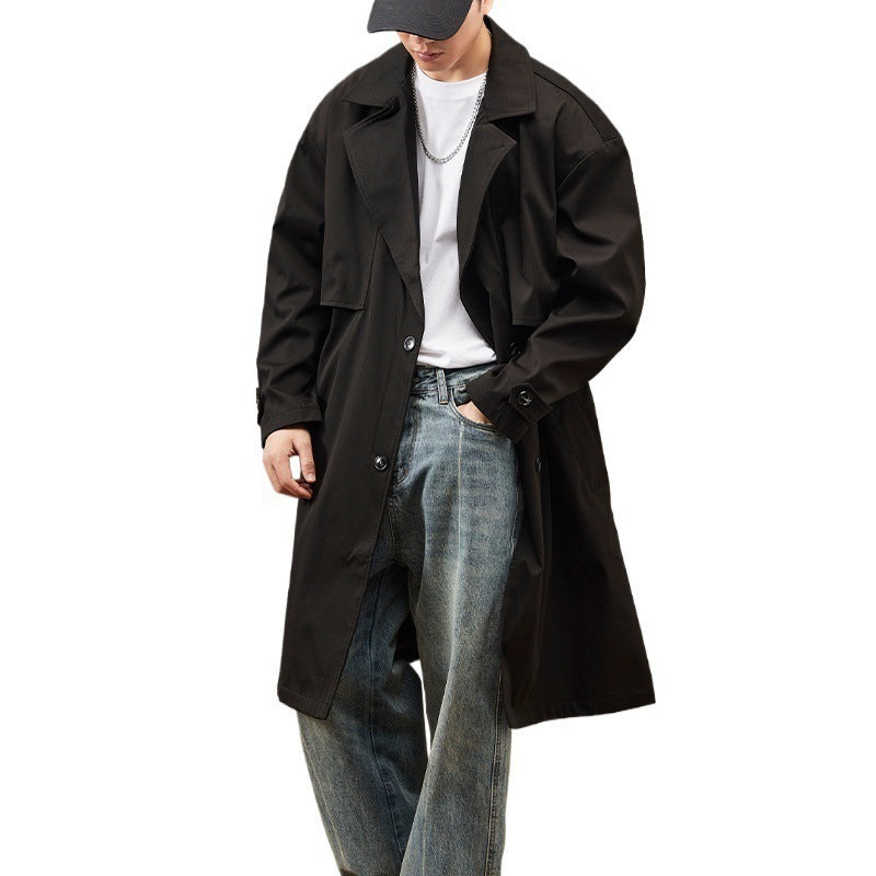 Heidi-Mode | Trenchcoat - Verstellbare Passform - Modernes Langdesign