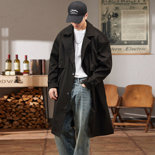 Heidi-Mode | Trenchcoat - Verstellbare Passform - Modernes Langdesign