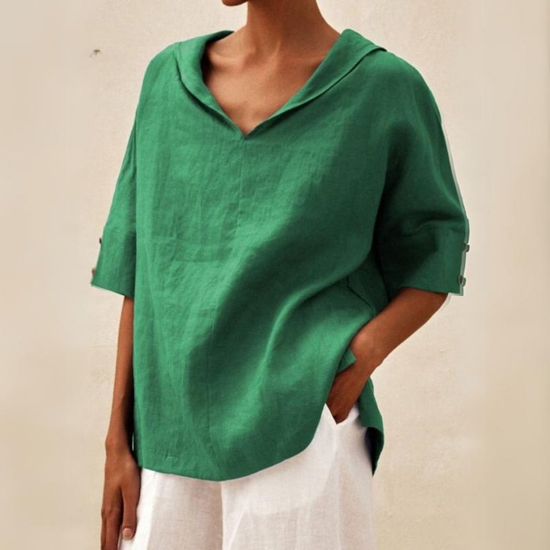 Heidi-Mode | Elegantes Leinenhemd Für Den Sommer
