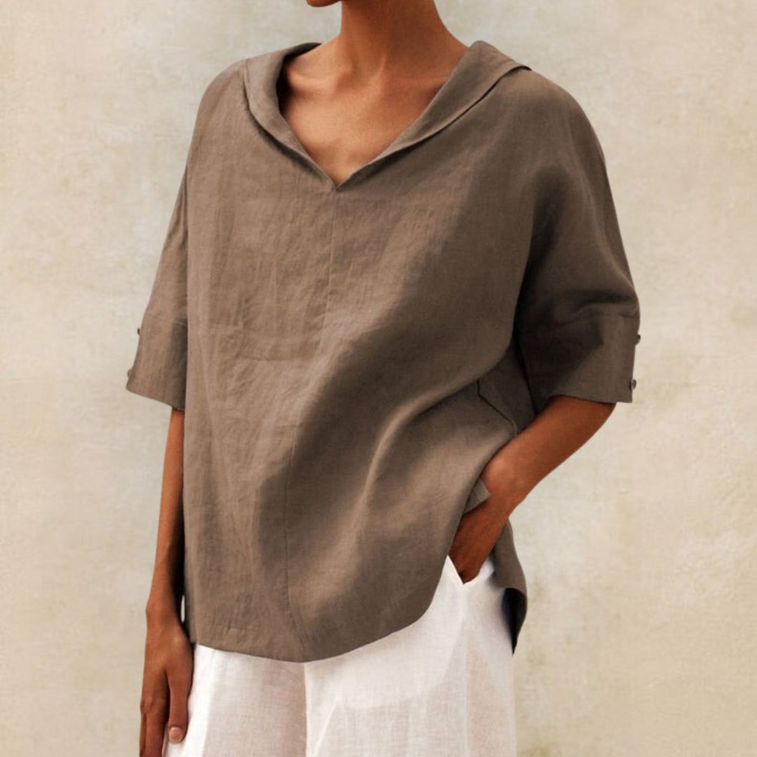 Heidi-Mode | Elegantes Leinenhemd Für Den Sommer