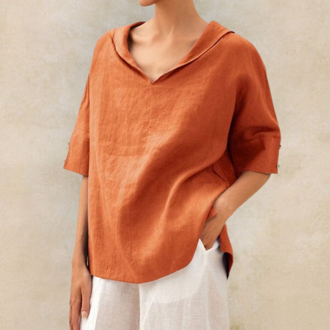 Heidi-Mode | Elegantes Leinenhemd Für Den Sommer