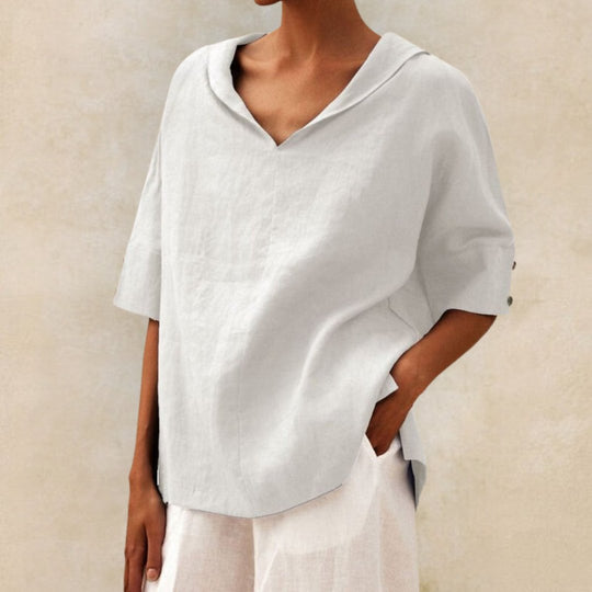 Heidi-Mode | Elegantes Leinenhemd Für Den Sommer