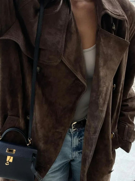 Heidi-Mode | Wildledermantel für Frauen Emilie