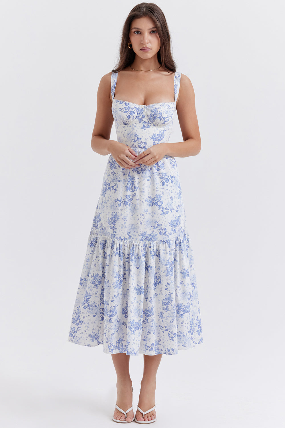 Midi-Sommerkleid für Damen