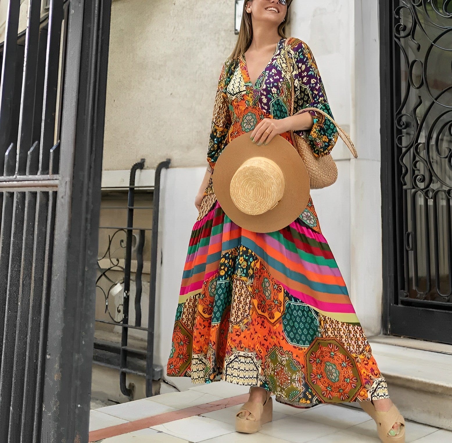 Bohemian Elegantes Kleid