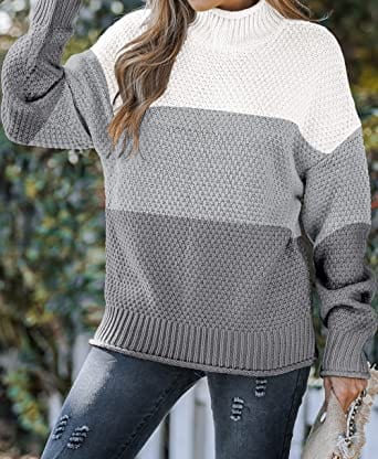 Pullover mit stilvollem Streifenmuster