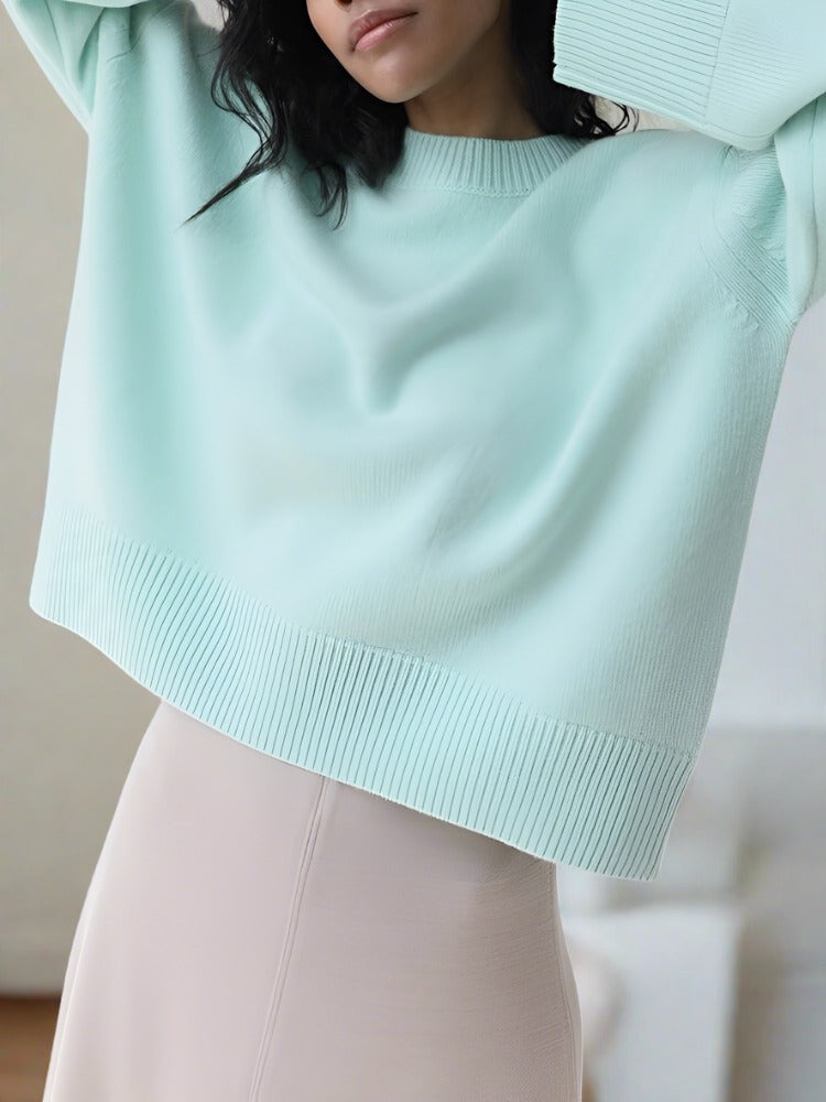 Heidi-Mode | Einfache Oversized Pullover Damen