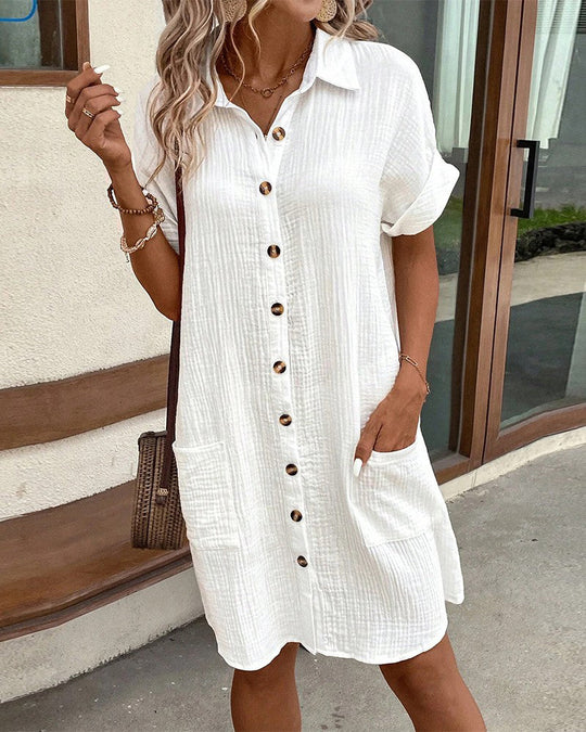 Luxury Shirt Dress