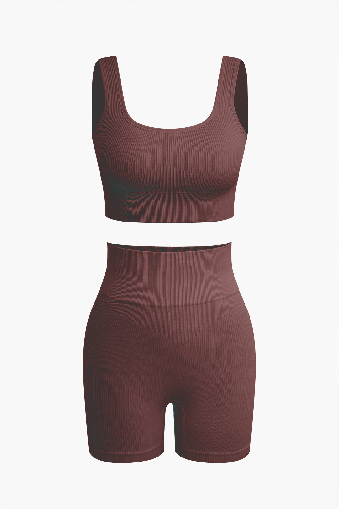 Yoga-Tanktop und Shorts-Set