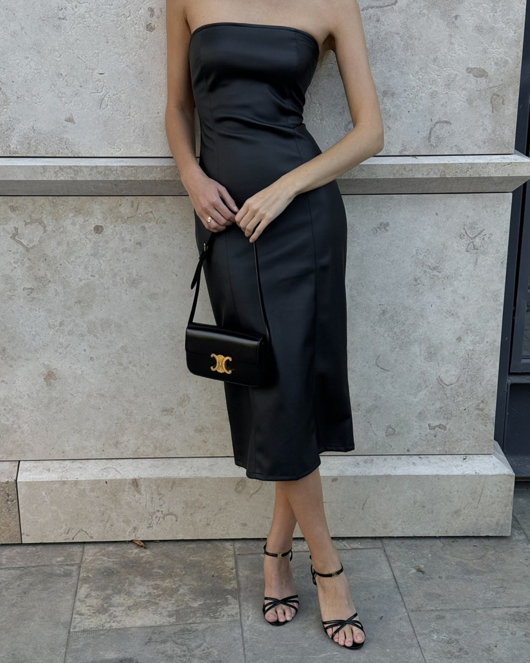 Heidi Mode | Schlauchtop  geteiltes Kleid