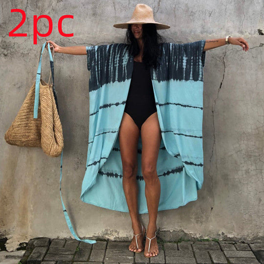 Heidi-Mode | Polyester Damen Strandkleid mit Uv-Schutz