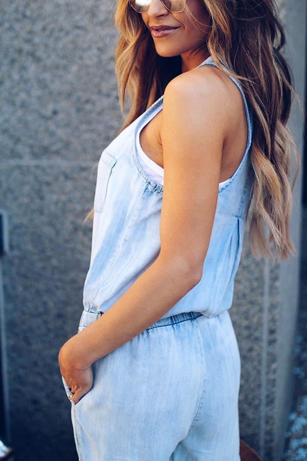 Heidi-Mode | Neue Ideen Taschen Denim Jumpsuit