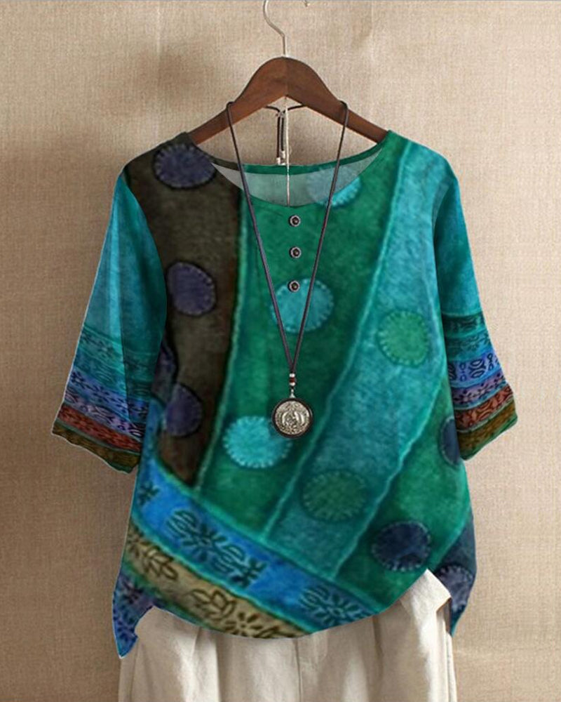 Heidi-Mode | Vintage Boho Top