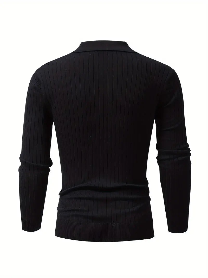 Romeo - Gerippter Pullover mit Passform