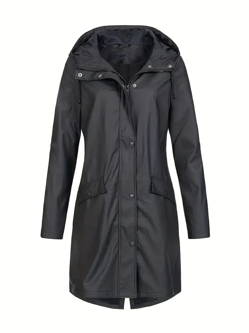 Heidi-Mode | Kapuzen-Langer Mantel Freizeit zeitloser Stil Ideal für den Winter