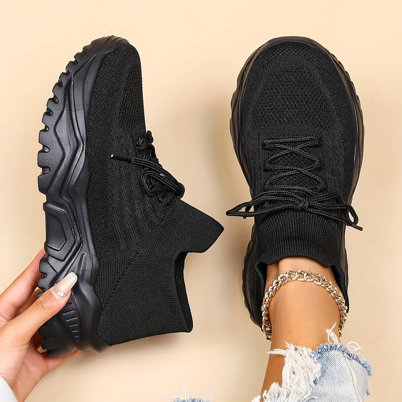 Heidi-Mode | Leichtgewicht Chunky Sohlen Sportschuhe für Frauen