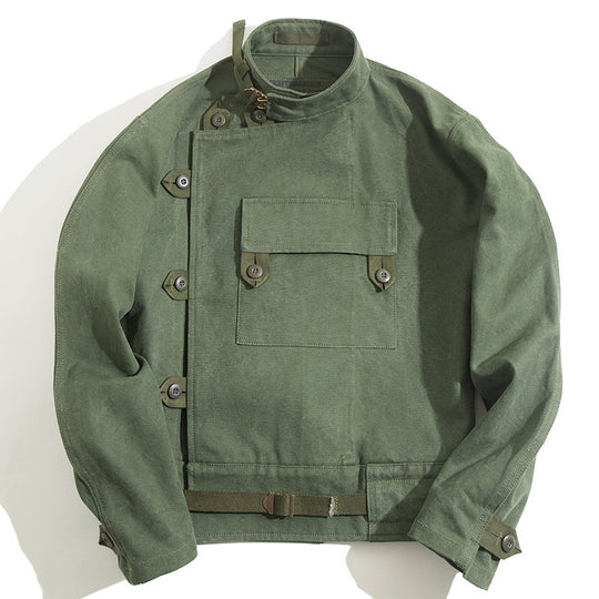 Robert | Motorradjacke aus Baumwolle