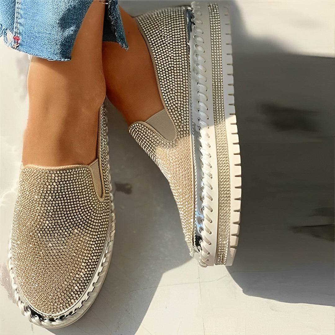 Heidi-Mode | Gem Funkelnde Diamant Schuhe