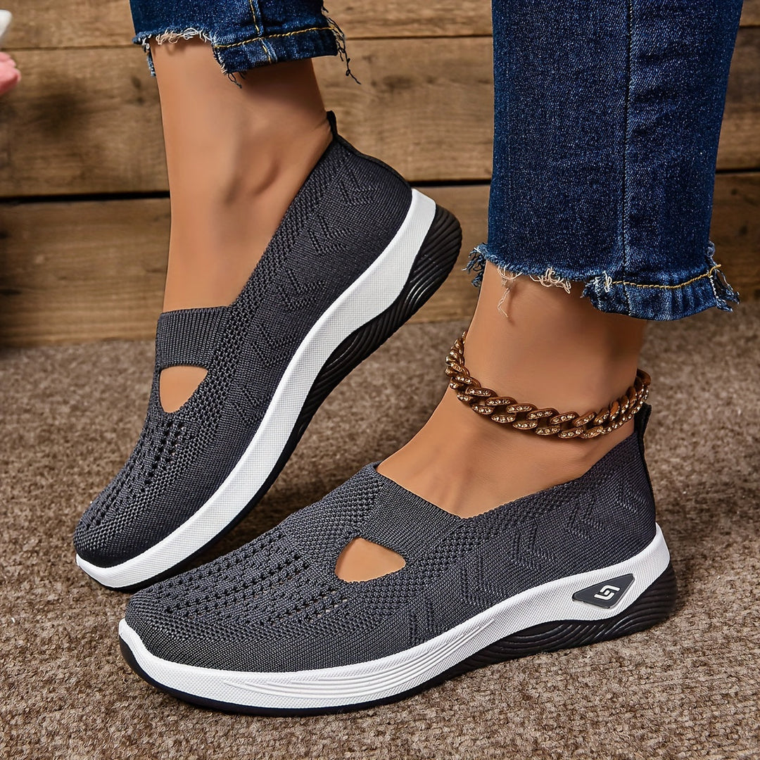 Heidi-Mode | Atmungsaktive Orthopädische Slip-On Sneakers für Damen