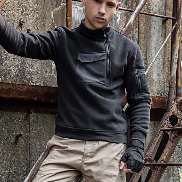 Heidi-Mode | Herren Taktische Fleecejacke