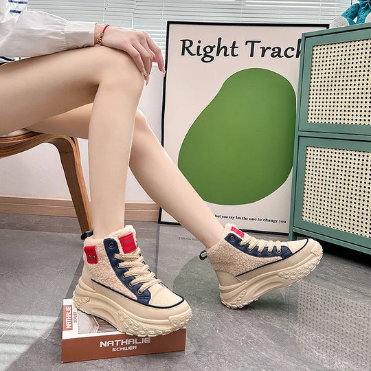 Heidi-Mode | Damen High Top Dicksohlen Martin Stiefel