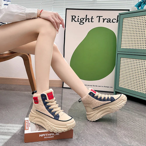 Heidi-Mode | Damen High Top Dicksohlen Martin Stiefel