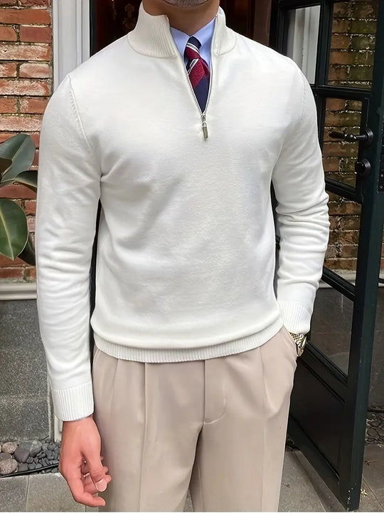 Heidi-Mode | Milano Pull Halb-Reißverschluss für Herren