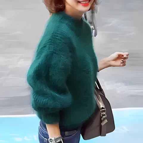 Heidi-Mode | Luxuriös Weiche Pullover Angorawolle