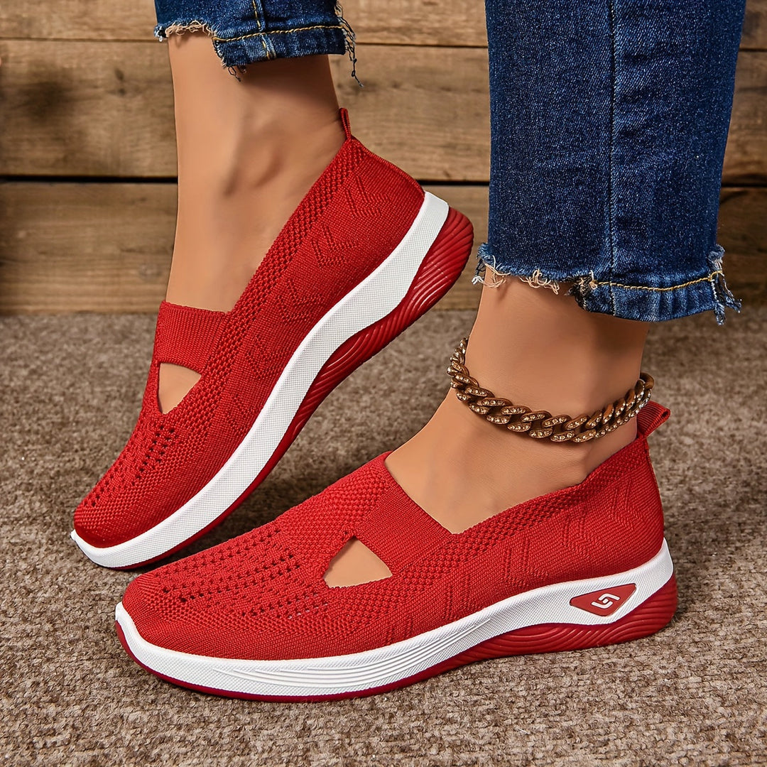 Heidi-Mode | Atmungsaktive Orthopädische Slip-On Sneakers für Damen