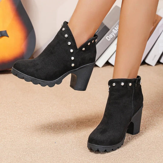 Heidi-Mode | Blockabsatz Stiefeletten