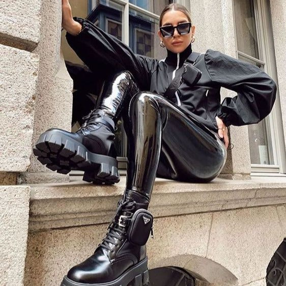 Heidi-Mode | Eng Geschnittene Hose mit Modernem Flair