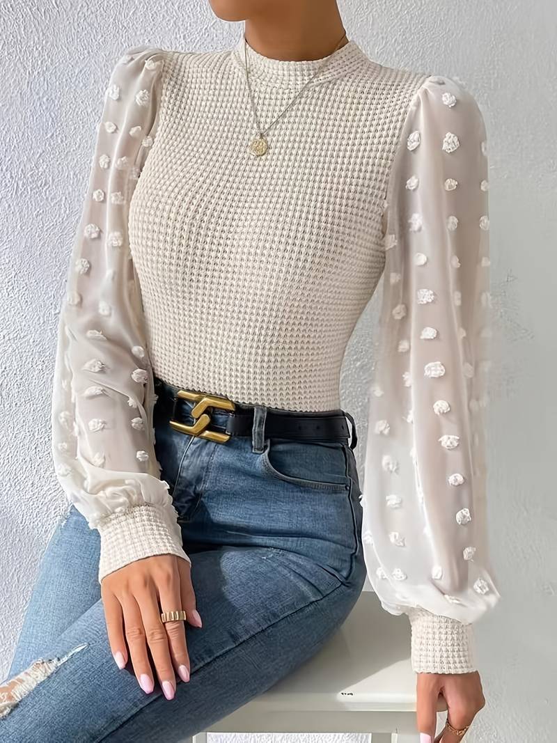 Heidi-Mode | Gehäkelte Bluse Damen Elegant und Raffiniert