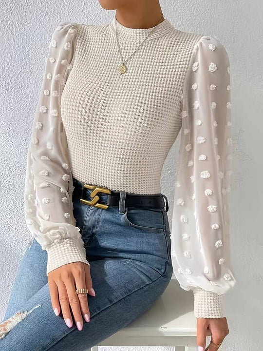 Heidi-Mode | Gehäkelte Bluse Damen Elegant und Raffiniert