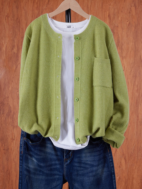 Heidi-Mode | Weicher Taillierter Cardigan