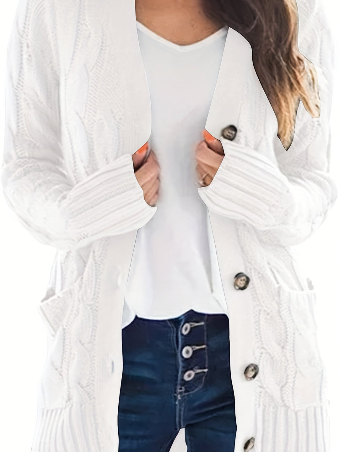 Trendige und elegante Winterjacke