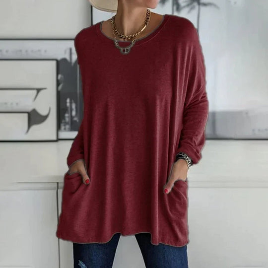 Heidi-Mode | Lässiger Warmer Pullover In Übergröße