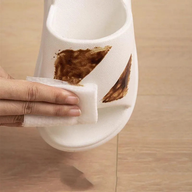Heidi-Mode | Flache Pantoletten mit 7 cm hohem Absatz
