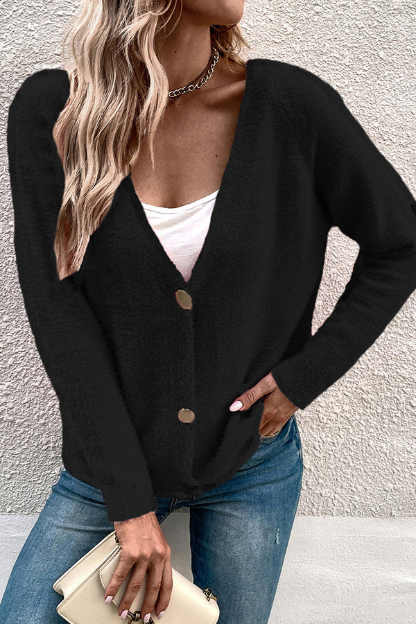 Heidi-Mode | Gebreid Cardigan Sweater Jacke