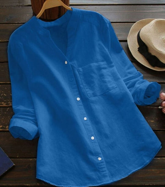 Heidi-Mode | Leinen Casual Hemd