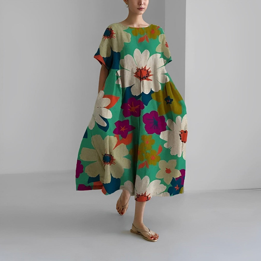 Boho-Blumenkleid