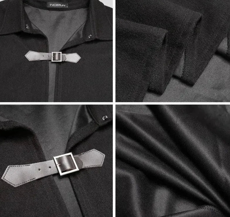 Heidi-Mode | Fashion Herren Poncho Übermantel