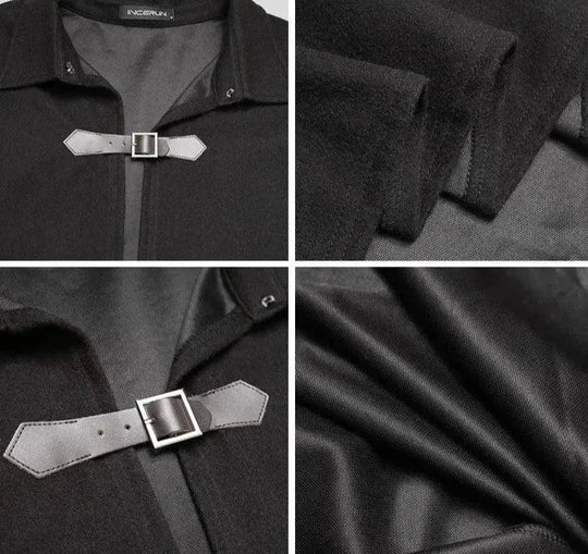 Heidi-Mode | Fashion Herren Poncho Übermantel