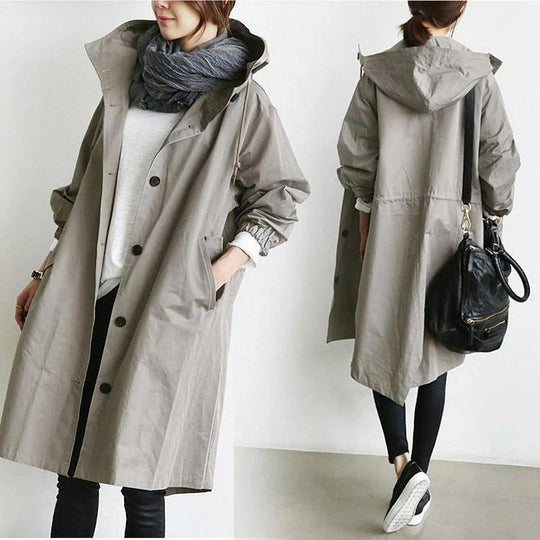 Wasserdichter Trenchcoat für Damen