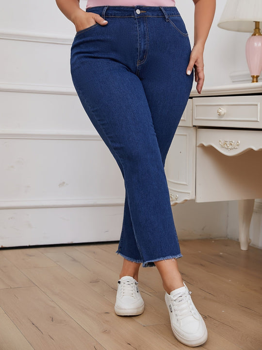 Heidi-Mode | Einfache Jeans In Übergröße