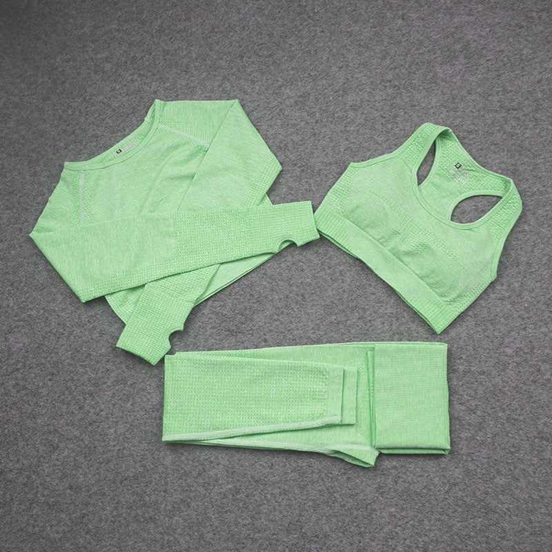 Schnelltrocknendes Enges Yogahosen-Set