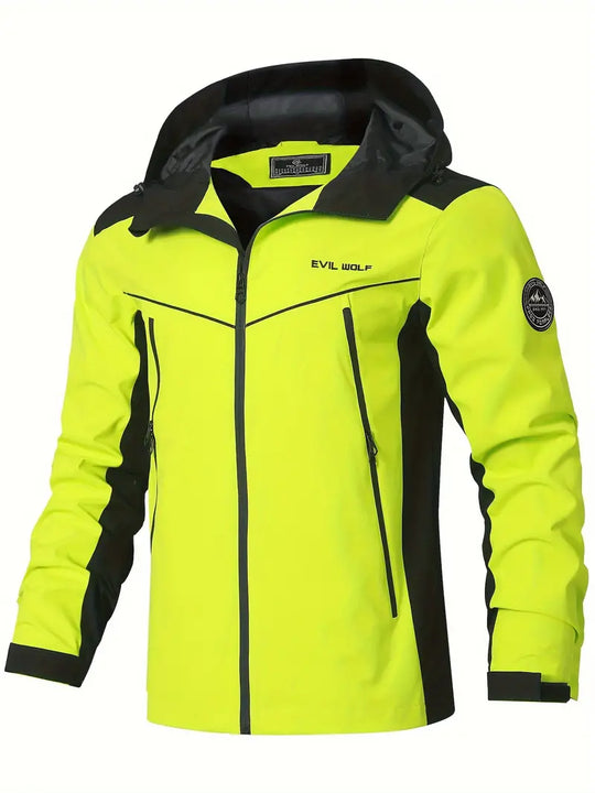 Heidi-Mode | wasserdichte Outdoor-Jacke mit reflektierendem Design