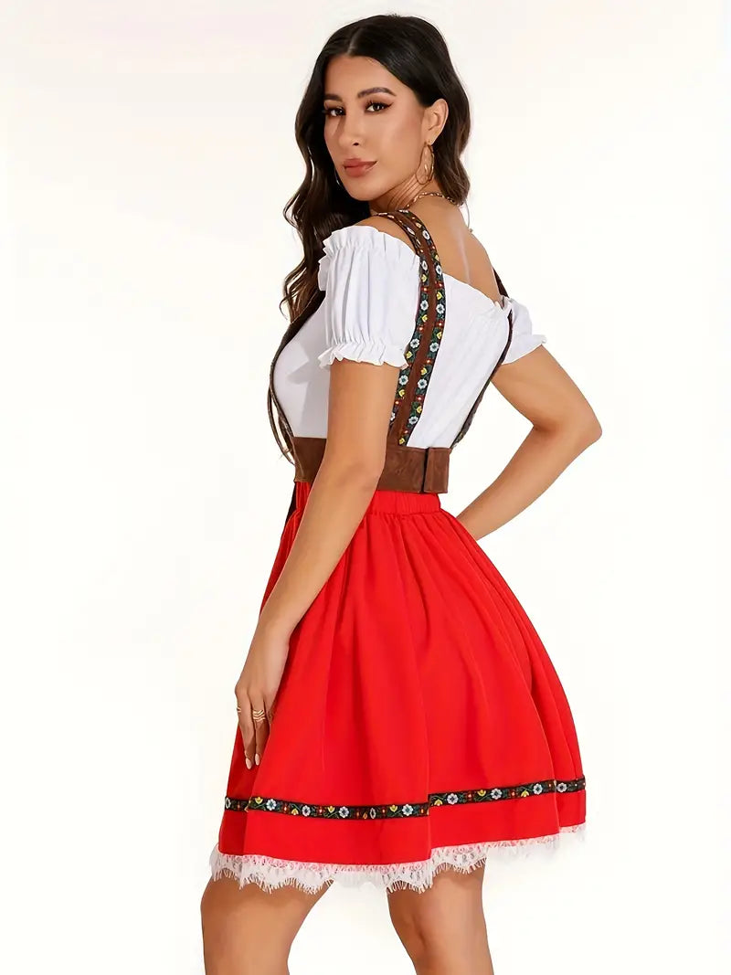 Schulterfreies Kleid faschingskostüme damen