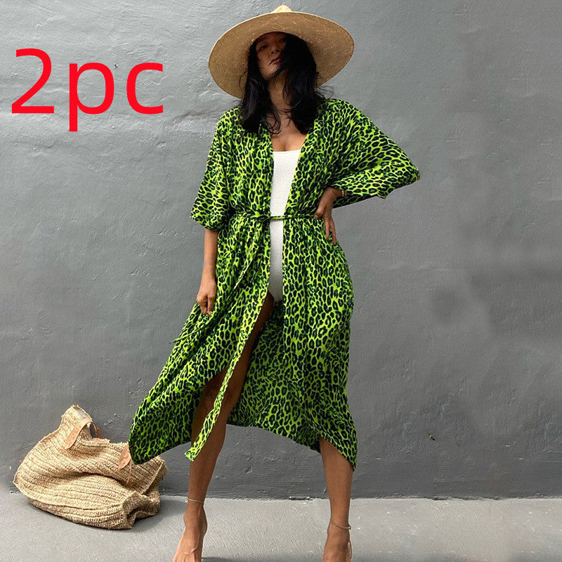 Heidi-Mode | Polyester Damen Strandkleid mit Uv-Schutz