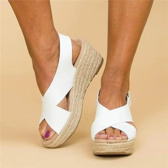 Heidi-Mode | Bequeme Espadrille Sandalen für Frauen
