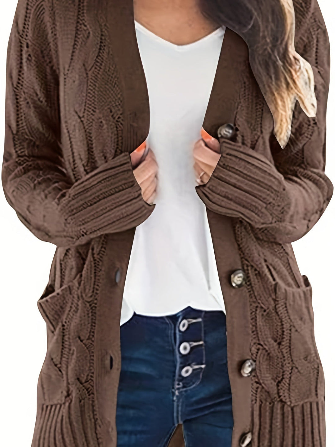 Trendige und elegante Winterjacke